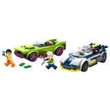 Lego Police Car and Muscle Car Chase 6A+