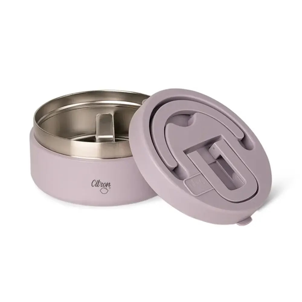 Citron Thermos Alimentaire en Acier Inoxydable 400ml - Violet