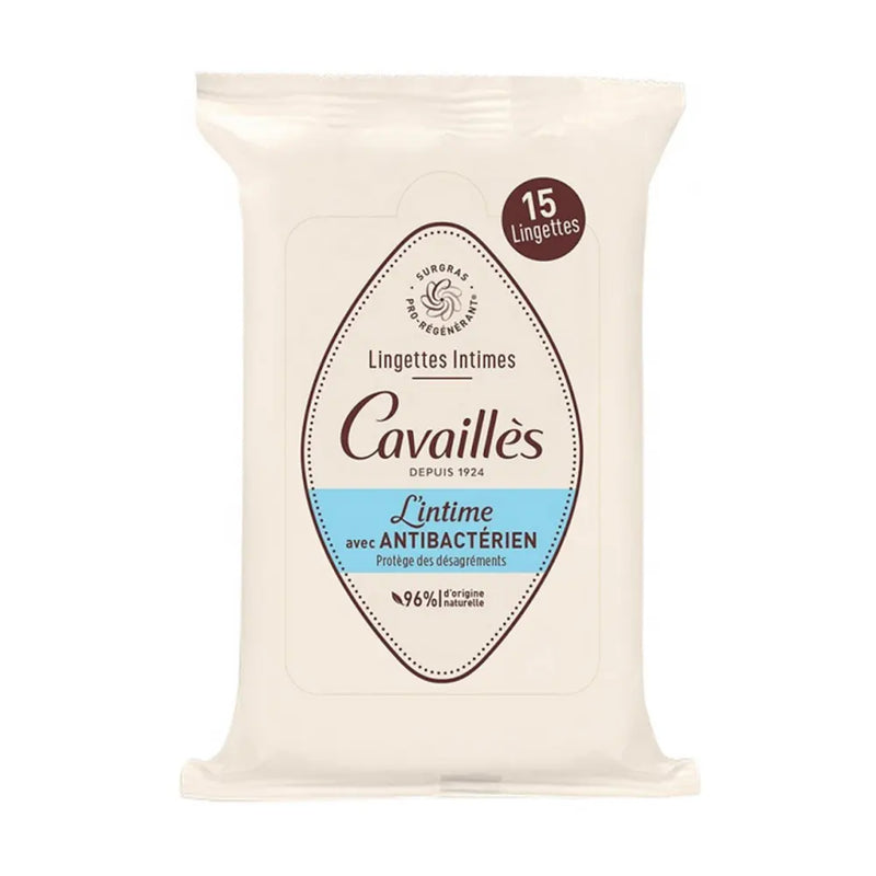 Rogé Cavaillès Toallitas Íntimas Antibacterianas – 15 Unidades