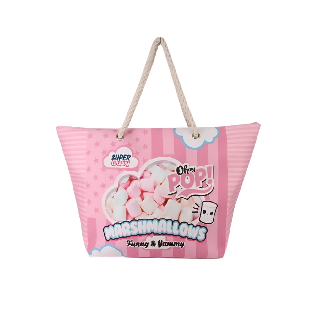 Sac de Plage Soleil Marshmallow - Oh My Pop!