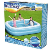 Bestway Rectangular Inflatable Family Pool 262x175x51 cm