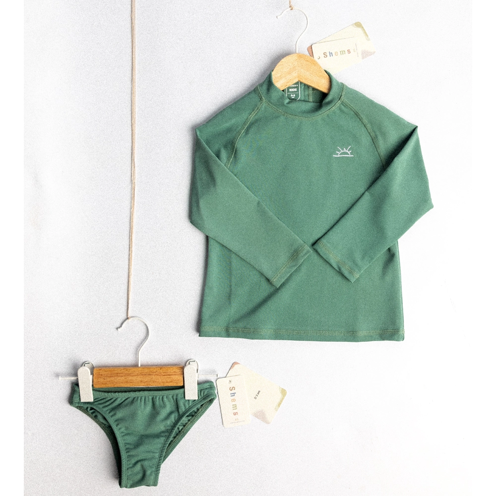 Shems Kids Set Anti-UV Tiana pour Bébé - Mint