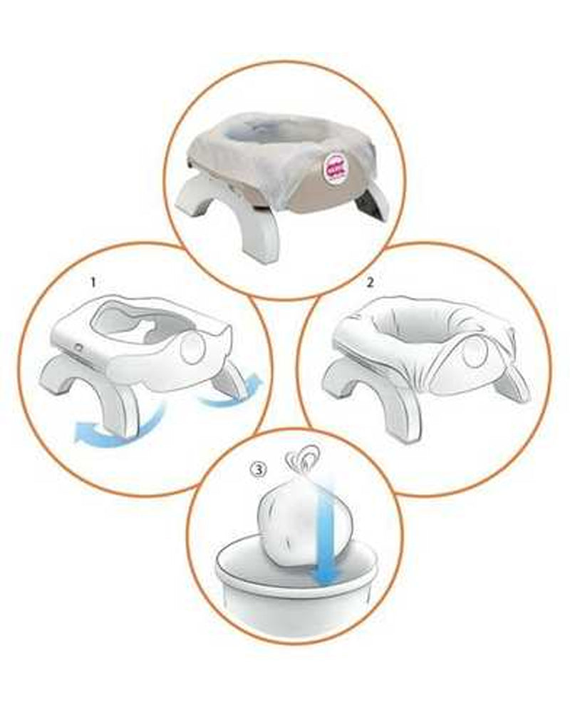OK Baby Set de Recharges pour Pot & Réducteur Roady - 30 Pièces