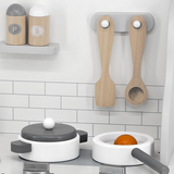 PolarB Cuisine avec Ustensiles 3A+ - Gris