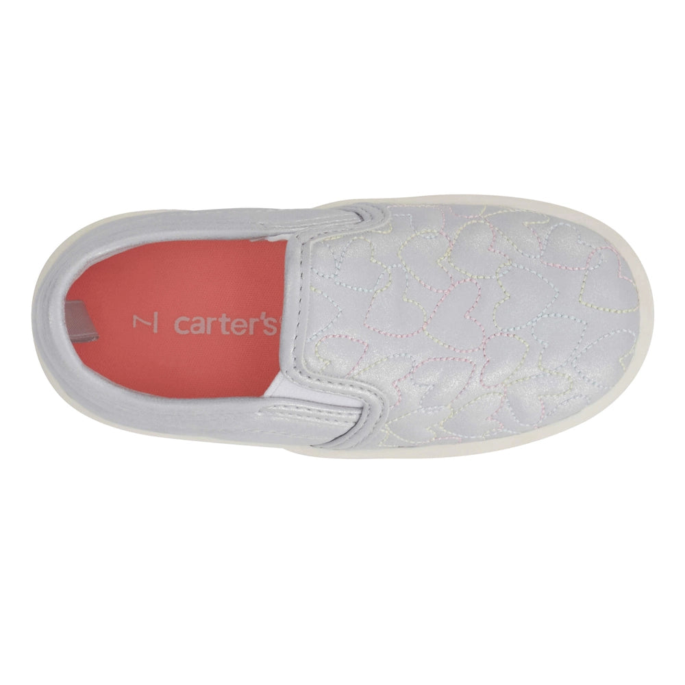Chaussures À Enfiler Cœurs Carter's Shoes - Argenté