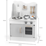 PolarB Cuisine avec Ustensiles 3A+ - Gris