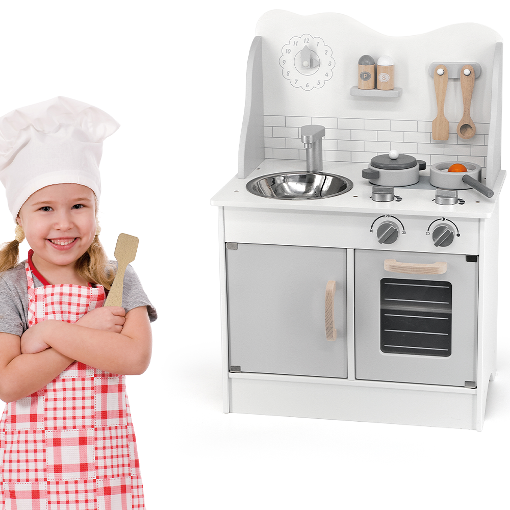 PolarB Cuisine avec Ustensiles 3A+ - Gris