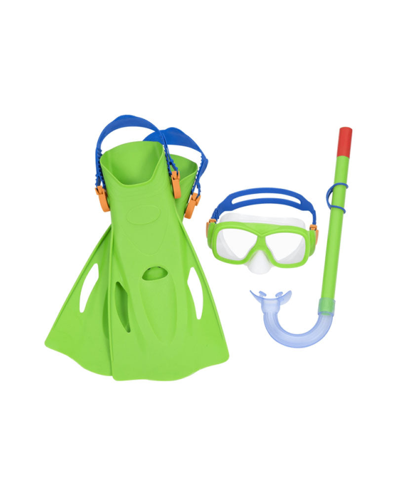 Bestway Ensemble de Plongée - 7A+ - Vert 