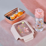 Miniland Boîte à Lunch Acier Inoxydable - Rose