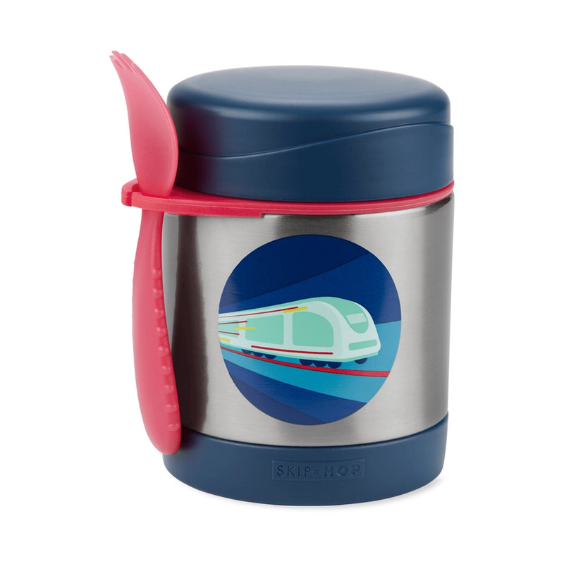Skip Hop 325ml Stainless Steel Insulated Thermos Zoo - Train