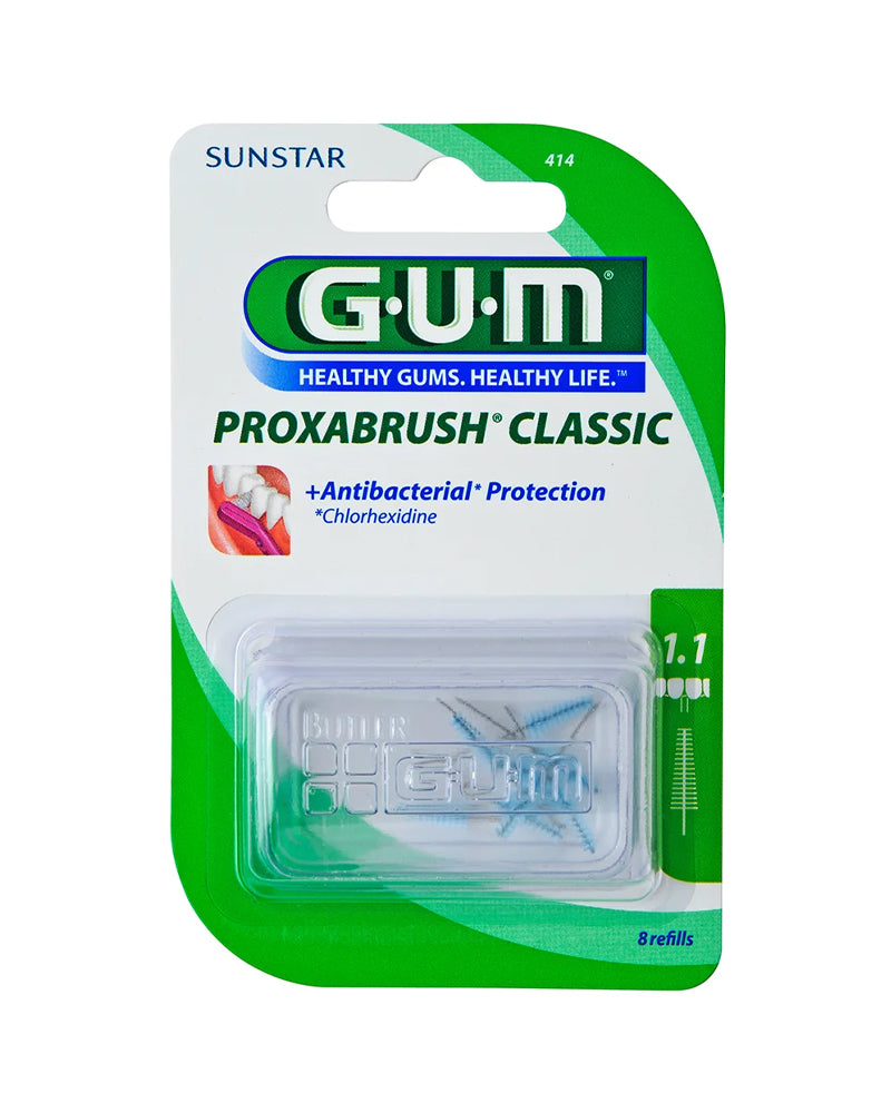 Cepillo interdental G.U.M Proxabrush Classic 1,1 mm - 8 unidades