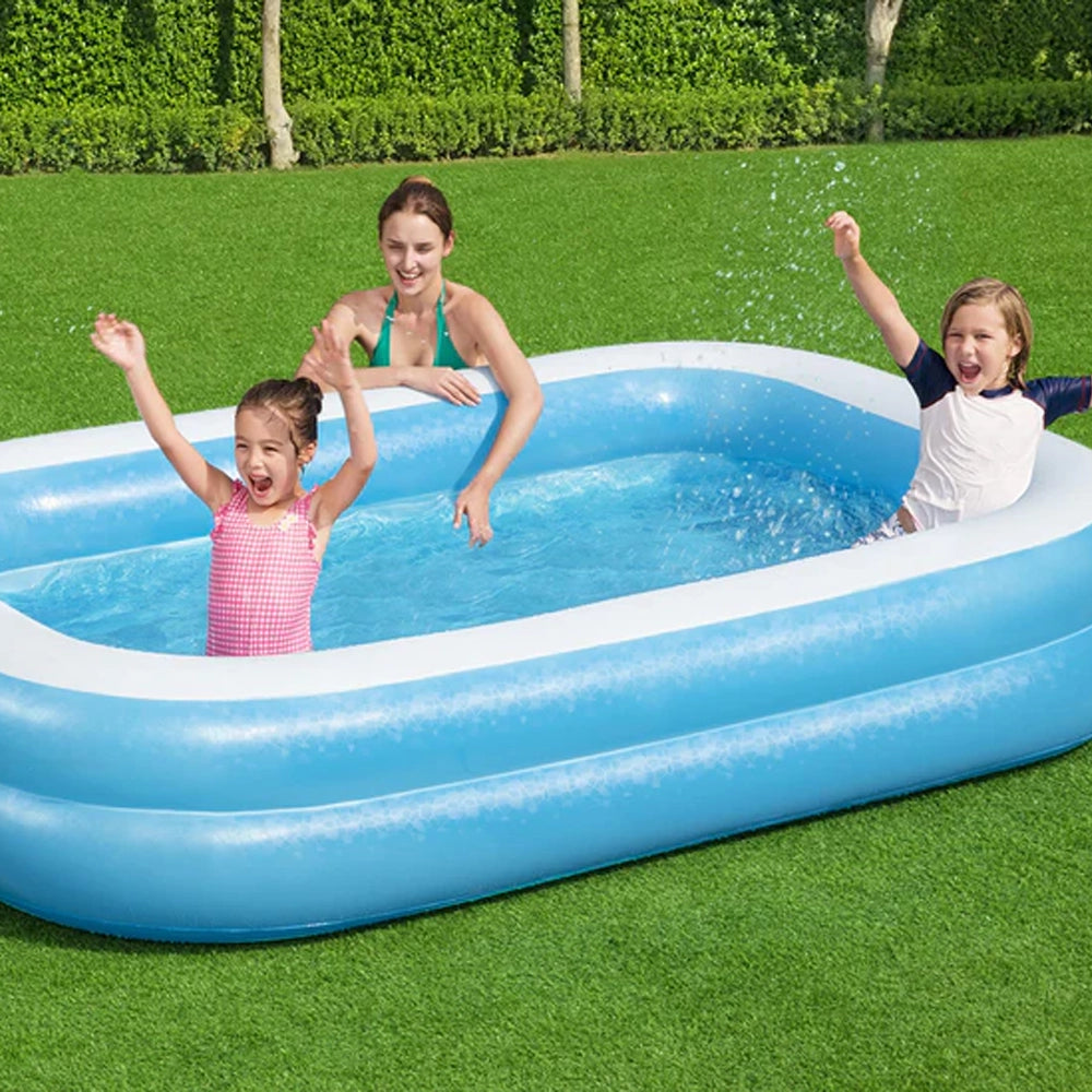 Bestway Rectangular Inflatable Family Pool 262x175x51 cm