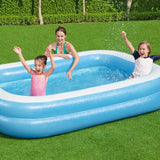 Bestway Rectangular Inflatable Family Pool 262x175x51 cm