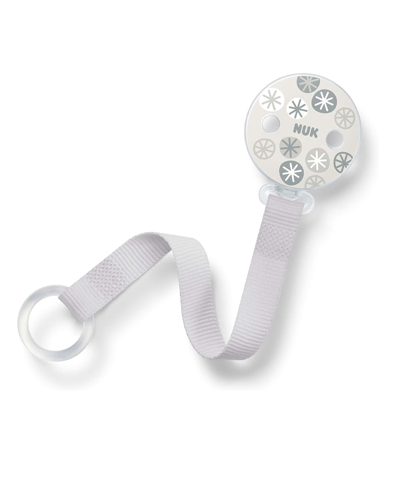 Clip para chupete NUK Ribbon - Beige