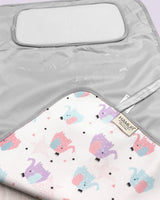 Tapis à Langer Portable - Éléphant