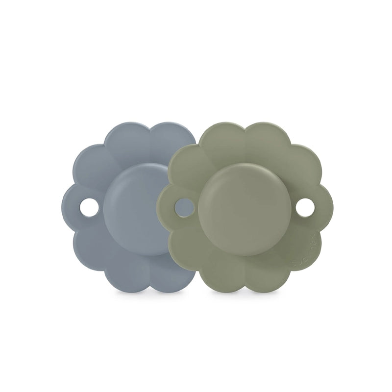 Suavinex Pack of 2 Physiological Pacifiers 6-18M - Lake & Green