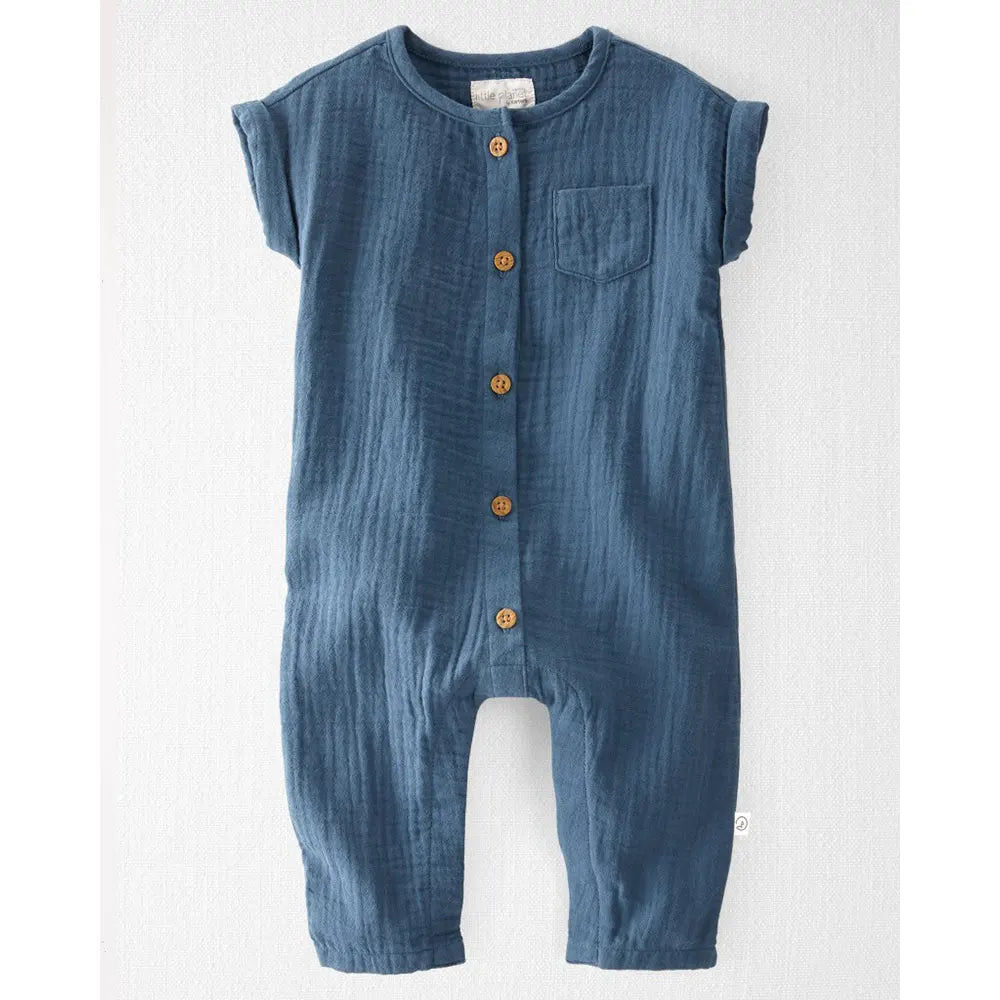 Combinaison en gaze de coton bio - Unisexe