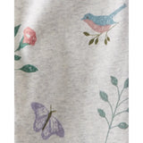 Lot de 2 joggers en coton bio bébé fille