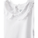 Body à col festonné bébé fille - OshKosh Blanc