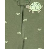 Carter's Baby Boy Zip-Up Sleeper - Green Turtle