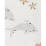 Lot de 5 Bodies Bébé Fille Carter's - Hippocampe