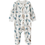 Pyjama dors-bien en coton bio - Imprimé safari