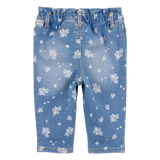 Jean Paperbag Bébé Fille OshKosh - Bleu