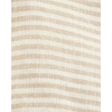 Robe rayée en coton avec bandeau bébé fille