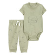 Ensemble body et pantalon tortue bébé garçon