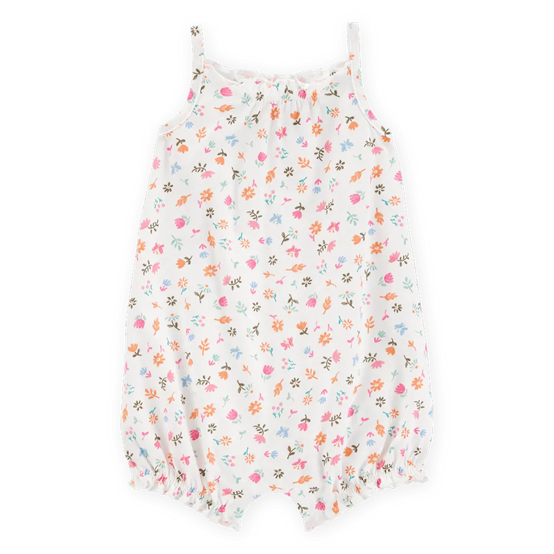 Barboteuse en Coton Bébé Fille Carter's - Floral