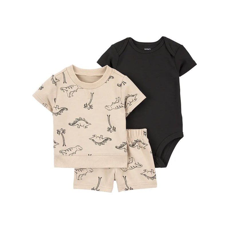 Ensemble 3 Pièces Bébé Garçon Carter's - Dinosaure