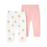 Lot de 2 pantalons PurelySoft bébé fille