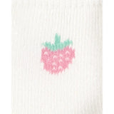 Lot de 6 paires de chaussons fruits bébé fille