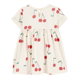 Lot 2 Pièces Robe Cerise & Barboteuse Rayée Bébé Fille Carter's