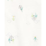 Lot de 5 Bodies Manches Courtes Bébé Carter's - Multi