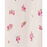 Pyjama dors-bien zippé thermique floral bébé fille