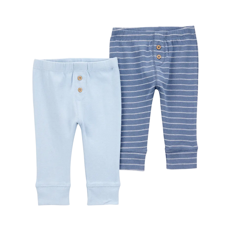 Lot de 2 Pantalons Bébé Garçon Carter's - Bleu