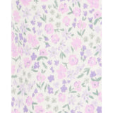 Lot de 2 pantalons fleuris bébé fille - Coton