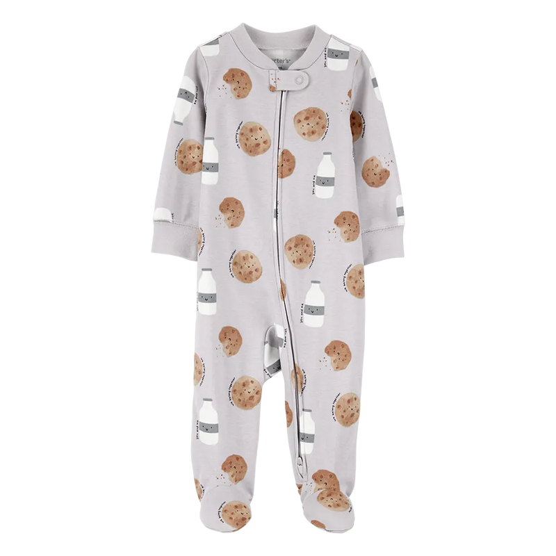 Grenouillère en Coton Zippé Bébé Carter's - Lait & Biscuits