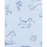 Lot de 5 bodys chien bébé garçon - 100% Coton
