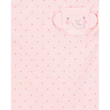 Lot de 5 bodys manches courtes bébé fille - Animaux