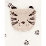 Pyjama dors-bien zippé tigre bébé garçon - Coton