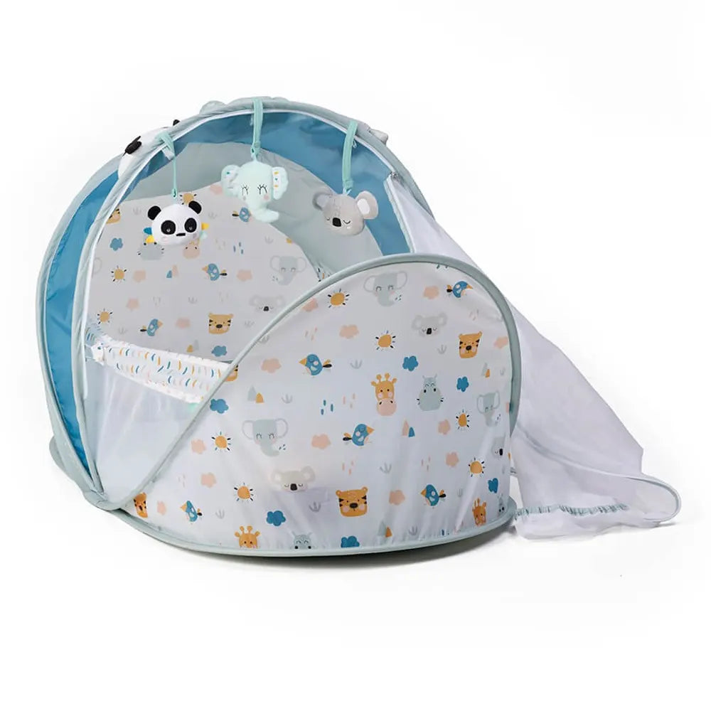 Eurekakids Lit de Voyage Pliable avec Moustiquaire