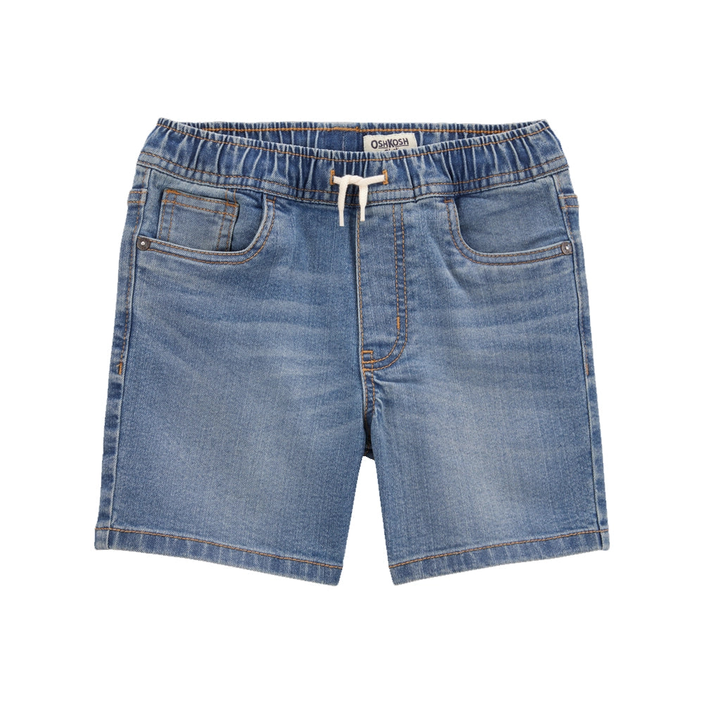 Short de jean sin cierre para Niño OshKosh - Lavado Azul