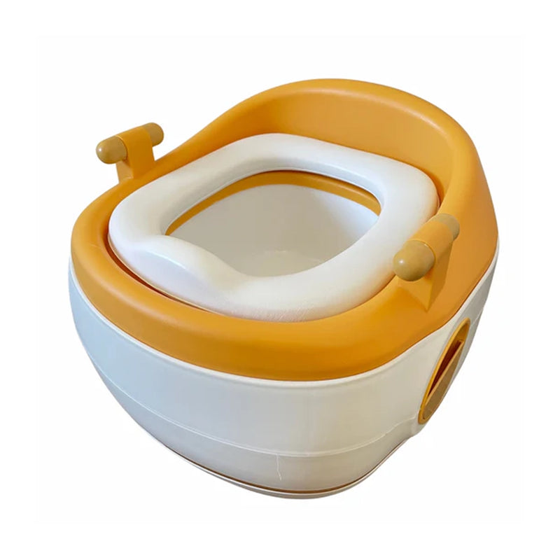 3-in-1 Multifunctional Training Potty - White & Yellow
