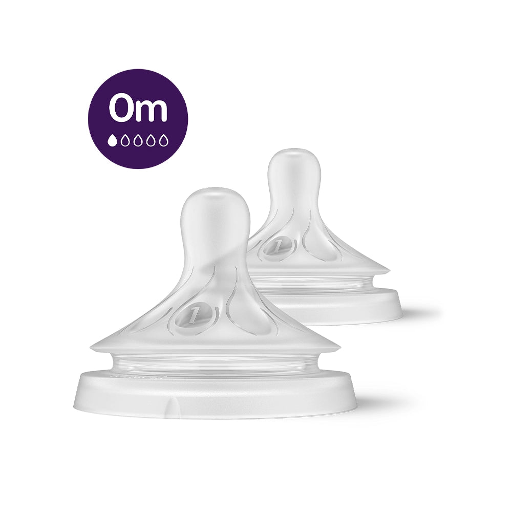 Philips Avent Lot de 2 Tétines Natural Response 0M+