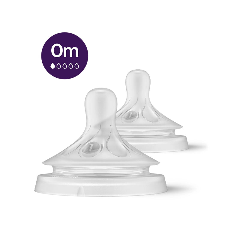Philips Avent Lot de 2 Tétines Natural Response 0M+
