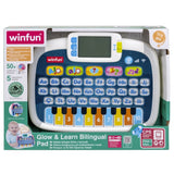 Winfun Tablette d'Apprentissage Bilingue Français Anglais 24M+