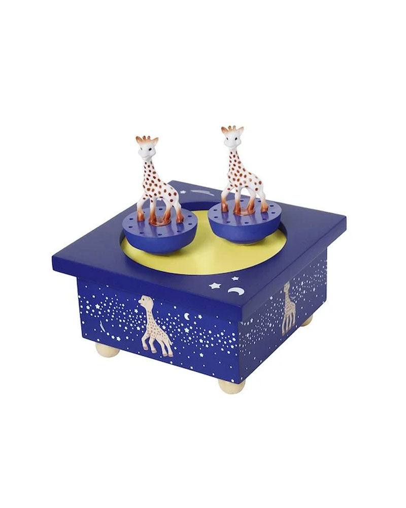 Caja de música Trousselier Dancing Sophie La Giraffe - Azul