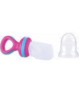Nûby Grignoteur Nibber pour Fruits & Légumes & Biscuits 6M+ - Rose